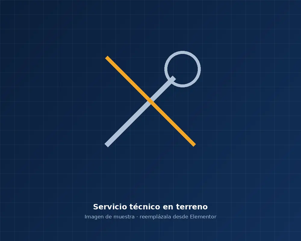 Servicio técnico informático en terreno